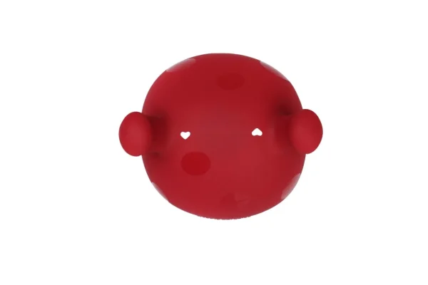 Mombella Mushroom Teether - Chimney Red