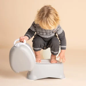 My Carry Potty My Little Step Stool - Pearl Grey