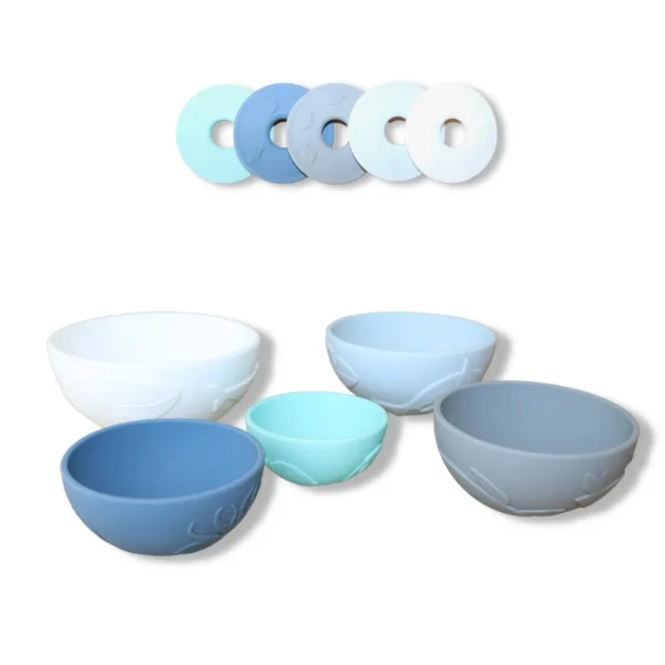 Jellystone Ocean Stacking Cups - Ocean