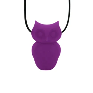 Jellystone Owl Pendant - Purple Grape