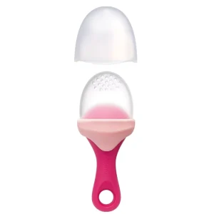 Boon Pulp Silicone Feeder - Pink/Blush