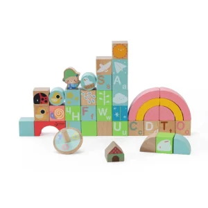 Classic World Rainbow Garden Blocks