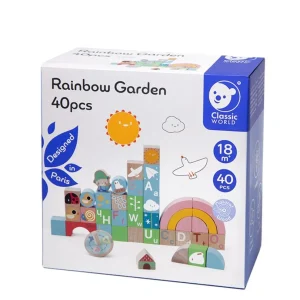 Classic World Rainbow Garden Blocks
