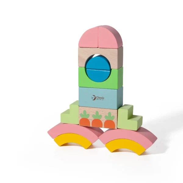 Classic World Rainbow Garden Blocks