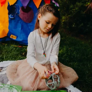 Jellystone Rainbow Pendant - Pastel
