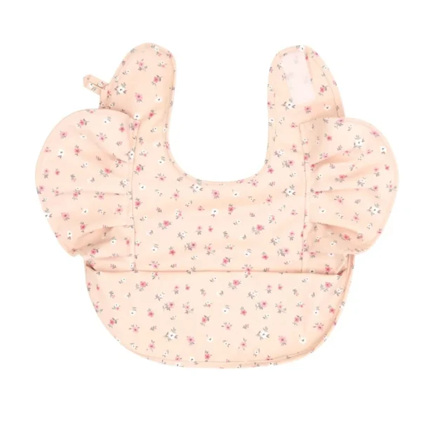 All4Ella Recycled Frills Bib - Daisy