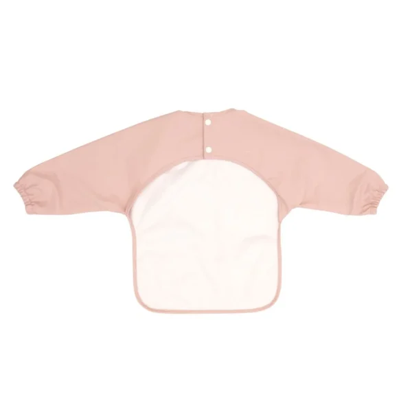All4Ella Recycled Long Sleeve Bib - Pink