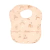 All4Ella Recycled Pouch Bib - Fawn