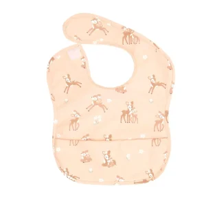 All4Ella Recycled Pouch Bib - Fawn