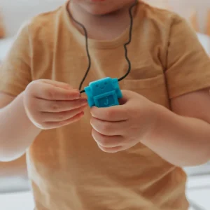 Jellystone Robot Pendant - School Blue