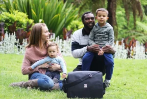 Ryco Everyday Messenger Nappy Bag Black