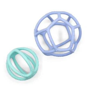 Jellystone Sensory Ball & Fidget Ball 2pk - Soft Blue & Soft Mint