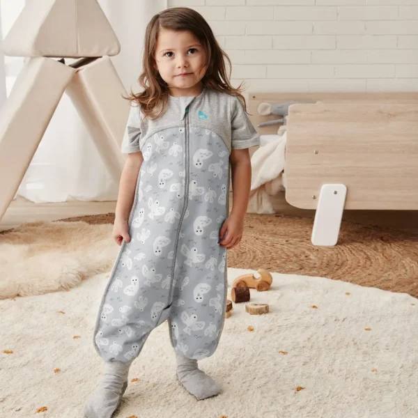 Love To Dream Sleep Suit Organic 1.0 TOG - Dove Grey