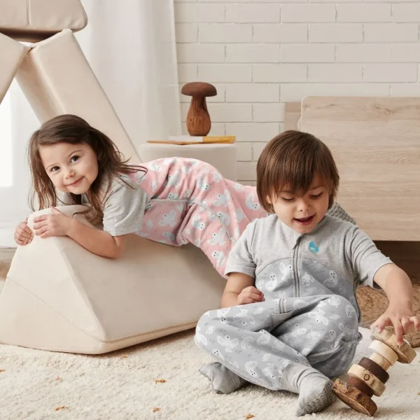 Love To Dream Sleep Suit Organic 1.0 TOG - Dove Grey