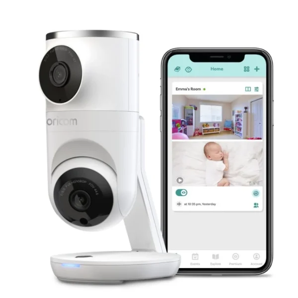 Oricom Smart HD Dual Camera Baby Monitor FHD 1080p