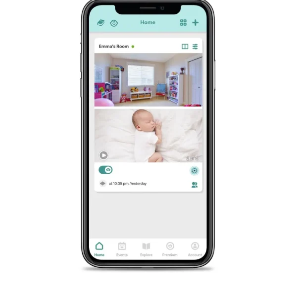 Oricom Smart HD Dual Camera Baby Monitor FHD 1080p