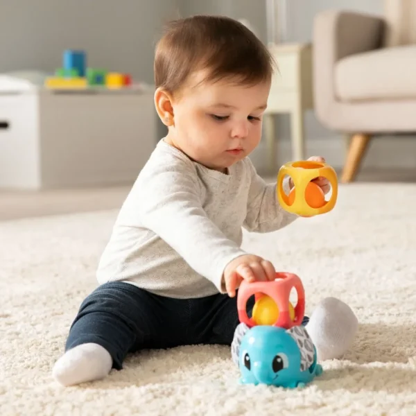 Lamaze Stack & Roll Lock & Block