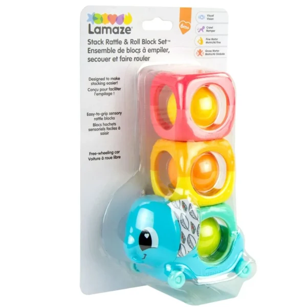 Lamaze Stack & Roll Lock & Block