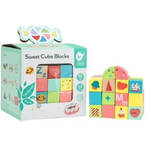 Classic World Sweet Cube Blocks - 68pcs
