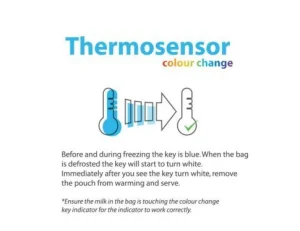 Cherub Baby ThermoSensor Re-usable Breast Milk Bags