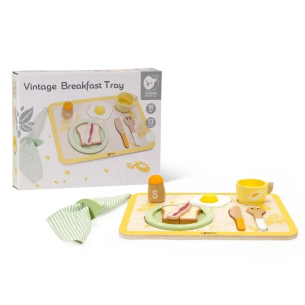 Classic World Vintage Breakfast Tray