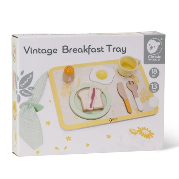 Classic World Vintage Breakfast Tray